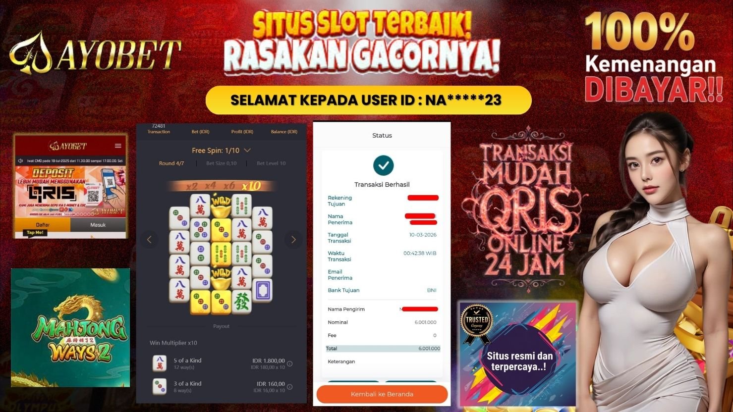 AYOBET JACKPOT SLOT MAHJONG WAYS 2